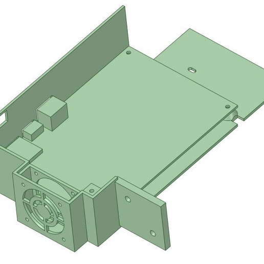 2019-06-15_14-02-02.png STL-Datei Ender 3 / Ender 3 Pro - SKR Pro 1.1 case kostenlos・Design für 3D-Drucker zum herunterladen, benebrady