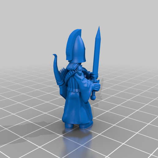 🧝 High Elf Shadow Warriors・Free STL File for 3D printing・Cults