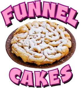 🖼️ Funnel Cakes sign -tile・ STL File for ・Cults
