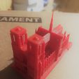 IMG_2861a.jpg Free STL file Notre Dame de Paris・3D printer model to download