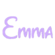 emma.stl 50 Names with Disney letters