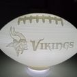 IMG_20230121_095925299.jpg Minnesota Vikings FOOTBALL LIGHT,TEALIGHT, READING LIGHT, PARTY LIGHT