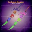 4.jpg Epilogue Dagger Cosplay Solo Leveling - STL File 3D print model