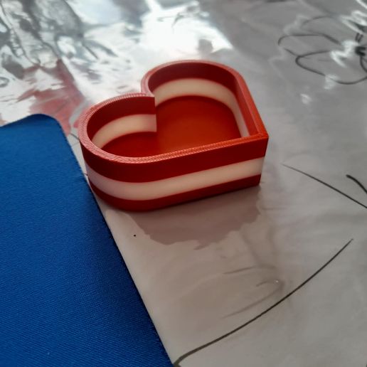 Boite à cœur pour la fête des mères 3D model