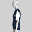 Girls-Basketball-Blue-And-White-Tshirt_9.png Girls Basketball Blue And White Tshirt  | Marvelous / Clo3d / obj / fbx