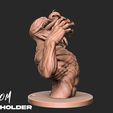 4.jpg Venom - Penholder 3D print model