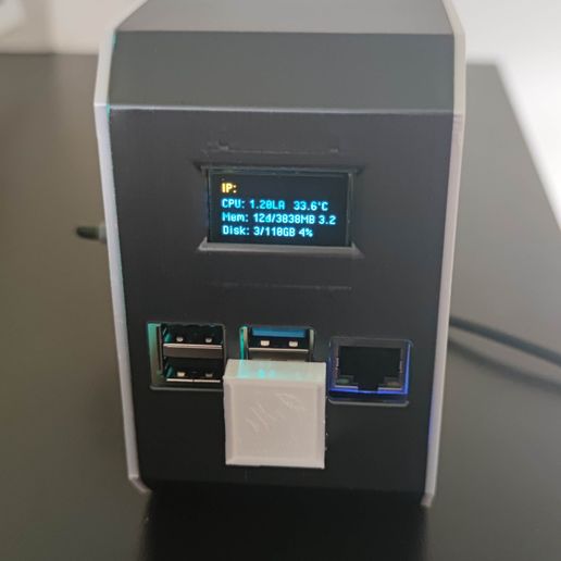 STL file raspberry pi 4 box・3D print model to download・Cults