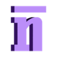 NM.stl Letters and Numbers FERRARI | Logo