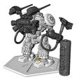 15mmBRS-4.jpg 15mm Burrows Ripper Special Dwarf Combat/Utility Mech