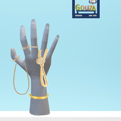 2022-01-23-09_41_58-Window.png Download STL file home jewelry stand "Hand "hand holder accessories • 3D printing model, Gouza-Tech