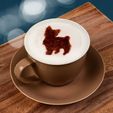Tasse-Yorkshire_terrier.jpg Stencil for latte or cappuccino, motif: Yorkshire Terrier