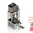 1.jpg industrial 3D model Powder quantitative packing machine