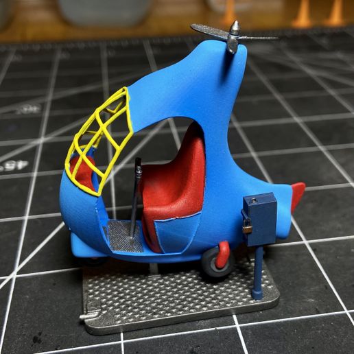 IMG_8020.jpg STL file Kiddie Helicopter Ride・3D printer design to download, jskminiatures