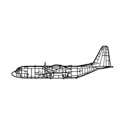 Lockheed-C-130-Hercules.png STL file Lockheed C-130 Hercules・3D printable model to download