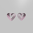 corazones.png Download STL file polymeric clay cutter - hearts • 3D printer object, CristinaUY