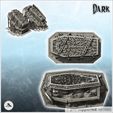 4.jpg Set of two evil coffins with metal chains and gold coins (5) - Creature Darkness War 15mm 20mm 28mm 32mm Medieval Dungeon