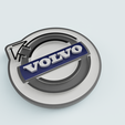 VOLVO.png CAR AND TRUCK BRAND KEY CHAINS
