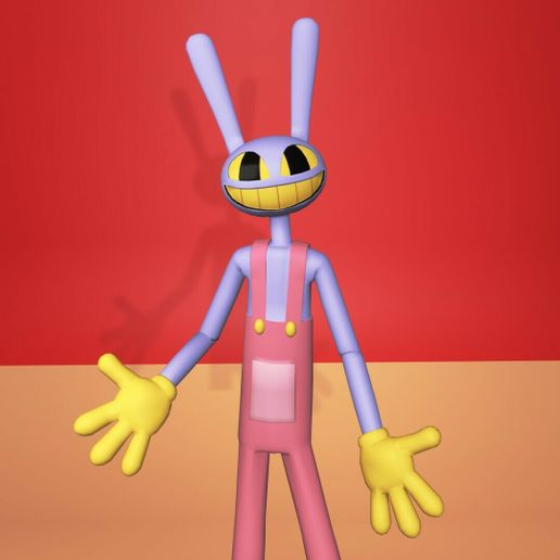 🎪 Jax digital circus (TOY PRINTABLE)・Бесплатный STL для 3D