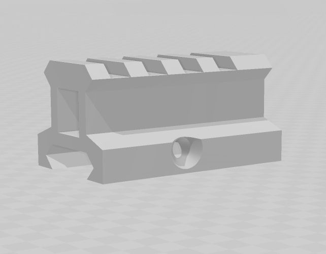 Free STL file Optic Razor for red dots・3D printing idea to download・Cults
