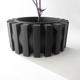 misprint-8456.jpg The Erlin Planter Pot with Drainage | Modern and Unique Home Decor for Plants and Succulents  | STL File