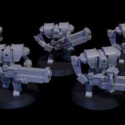 AUTOMATO_ForgeImortals.png Free 3D file Robot Eternals Warriors・3D printing idea to download