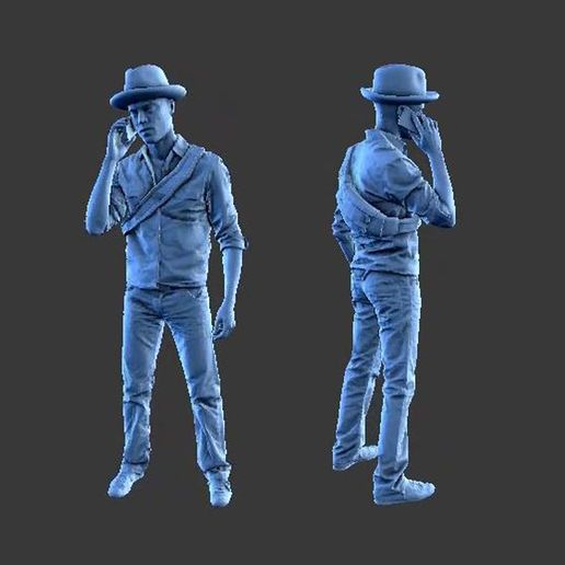 CHARACTER MAN FIGURE A78 3D model