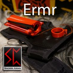 ermr1.jpg Archivo STL Ermr - Pistola del airsoft montada en la muñeca・Plan de impresión en 3D para descargar, Snorri
