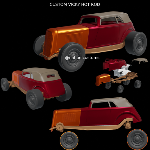 CUSTOM VICKY HOT ROD