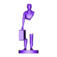 Gravity Defying Statue STL.stl Anti Gravity Illusion Statue