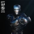 051824-Wicked-IronMan-BustP-Image-001.jpg Wicked Marvel Iron Man Bust Portrait Tested for 3D printing