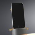 Hockey Iphone Stand Stick (5).jpg Themed iPhone Stand - Tesla, FORTNITE, Batman or Hockey
