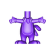 BODY.stl FUNKO CRAZY BIRD