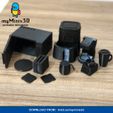myMinis3D printable miniatures DOWNLOAD FROM: li Kitchen Set for Barbie dolls and dolls house terrain | 3D print models.