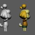 isa5.jpg ANIMAL CROSSING - ISABELLE - 3 Different Poses