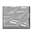 Decor-panel6-05.jpg Abstract mesh relief decor panel N01 3D print model
