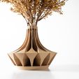 DSC04327.jpg The Savi Short Vase, Modern and Unique Home Decor for Dried and Preserved Flower Arrangement