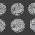 ovw2.png 5x 40mm base industrial desert (+toppers) [set 1]