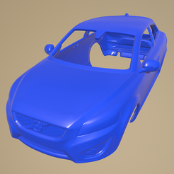 a019.png STL file Volvo C30 2011 Printable Car Body・Design to download and 3D print
