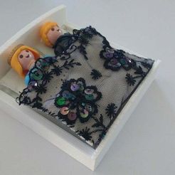 IMG_20160413_192754285.jpg Free STL file Double bed for Playmobil・3D print design to download
