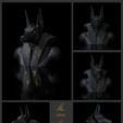Collage3.jpg 3-pack 20% Three Gods -Anubis, Bastet Horus Bust