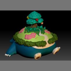 GigantamaxSnorlaxPokemon-Gigantamax-Snorlax.jpg Fichier STL Pokemon Gigantamax Snorlax・Plan pour imprimante 3D à télécharger