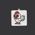 Chaveiro-keiji.png Keychain Rooster fighter keiji