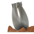 vase304 v1-02.png pot vase cup vessel Bomb v304 for 3d-print or cnc