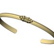 S-bag-cluster-chamfred-cuff-bracelet-sizeS-04.jpg Baguette and diamond cluster solitaire cuff bracelet 3D print model