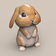 BN03.png Cute Rabbit Droopy Ears STL