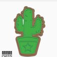 B1.jpg Cactus Cookie Cutter (B)