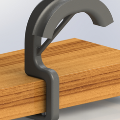 render-5.png Headphone Stand with Table Attachment - Can be Fixed to Table