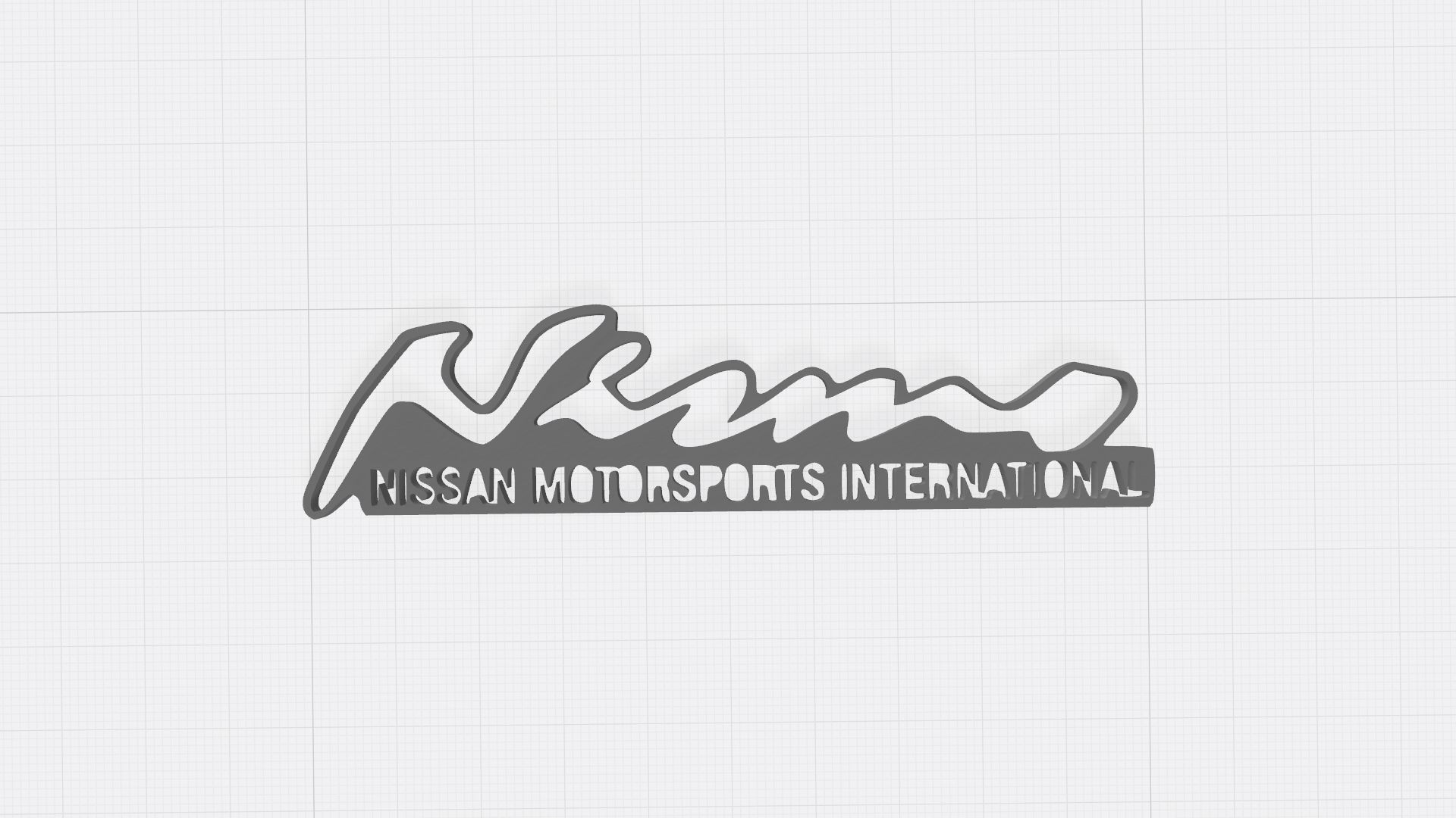 Stl File Logo Nismo Nissan 3d Printable Design To Download Cults