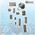 4.jpg Tavern interior set with barrel, bed and fireplace (5) - Medieval Gothic Feudal Old Archaic Saga 28mm 15mm