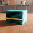 untitled7.png 3D Modular Mini Storage Box STL Datei - 0439